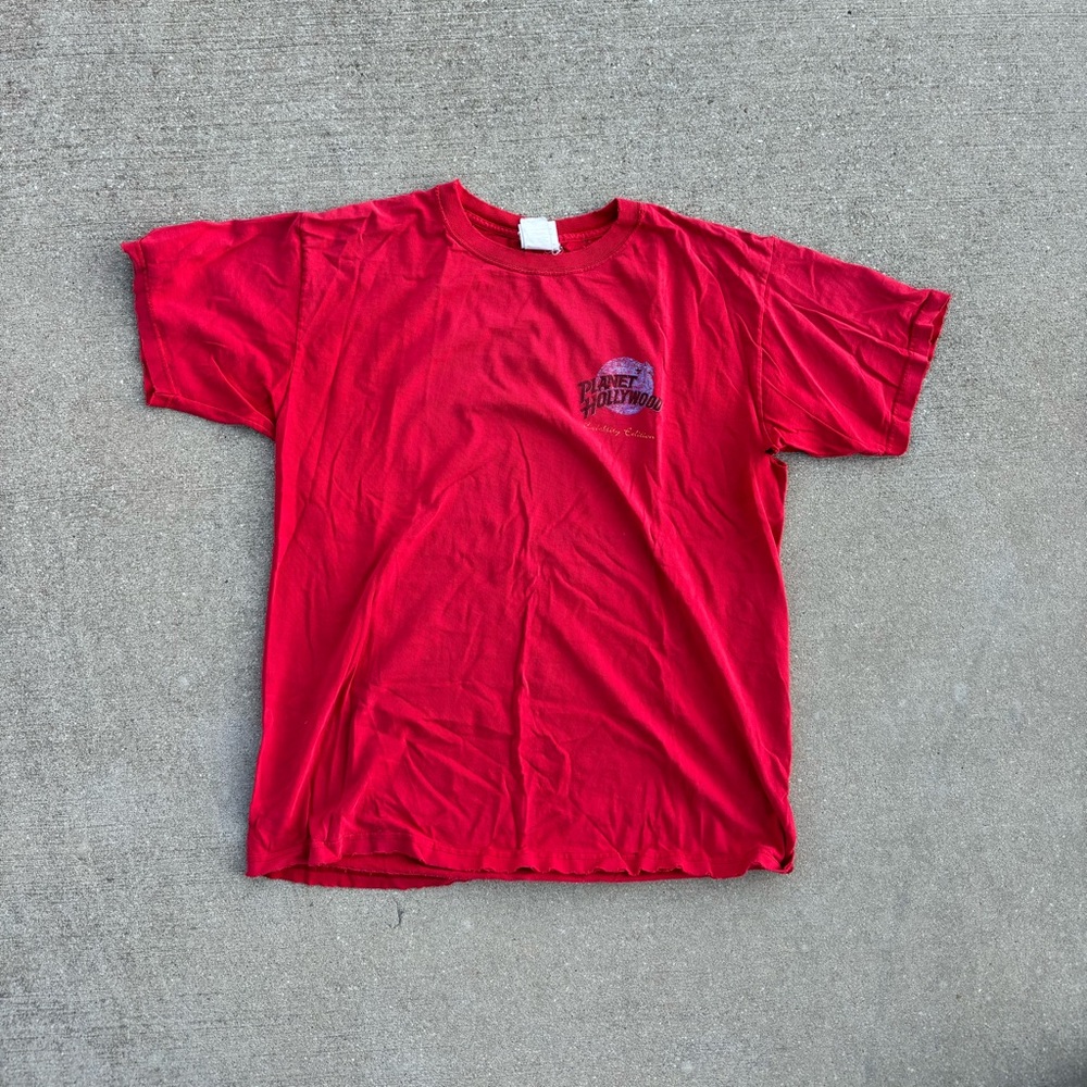 80s vintage planet hollywood Tshirt